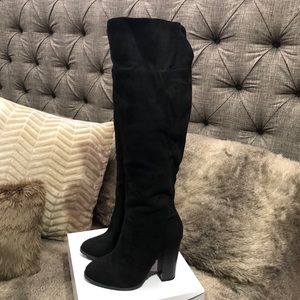 Black Knee Length Boots